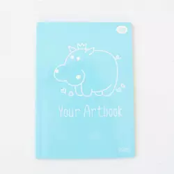 Блокнот TM Profiplan "Artbook "Spoony", hippo, В6