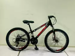 Велосипед Спортивний Corso «Primary» 24"" дюймів PRM-24020 (1) рама сталева 11``, обладнання Saiguan 21 швидкість, зібран на 75%