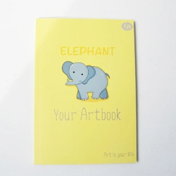 Блокнот TM Profiplan "Artbook elephant", А6