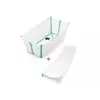 Комплект ванночка для купання Flexi Bath та підставка, кол. бірюзовий (Aqua)