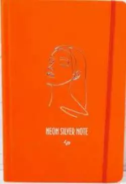 Блокнот TM Profiplan Office "Neon silver note" orange, А6