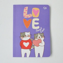 Блокнот TM Profiplan "Sweet love note" cats, А6