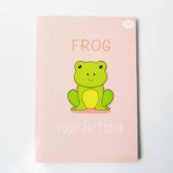 Блокнот TM Profiplan "Artbook frog", А6