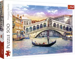 Пазли - (500 елм.) - "Міст Ріалто (Венеція)" / Trefl