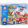 Конструктор FC 3107 E (18/2) “Пожежа на будівельному майданчику”, 640 деталей, помпове накачування води, в коробці