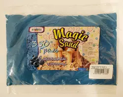 "Magic sand" в пакеті з ароматом + що світяться в темряві 0,350 кг блакитний (39010)
