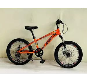 Велосипед Спортивний CORSO SPIRIT 20"" дюймів TK - 20140 (1) рама сталева 12``, 7 швидкостей Shimano, зібран на 75%