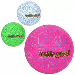 М'яч волейбольний MS 3694 офіційний розмір, ПВХ, 260-280г, 3 кольори, кул.