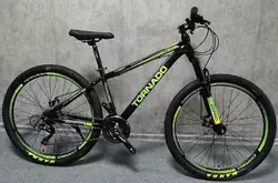 Велосипед Спортивний Corso 27.5`` дюймів «TORNADO» TR-27257 (1) рама сталева 15.5’’, перемикачі Shimano, 21 швидкість, зібран на 75%