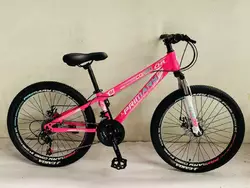 Велосипед Спортивний Corso «Primary» 24"" дюймів PRM-24374 (1) рама сталева 11``, обладнання Saiguan 21 швидкість, зібран на 75%