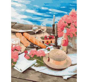 Картина за номерами: Пікнік поруч з морем