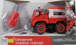 Машинка "Пожежна охорона міста" В117442 16*15 см