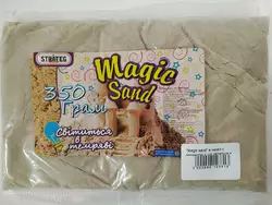 "Magic sand" в пакеті з ароматом + що світяться в темряві 0,350 кг бежевий (39007)