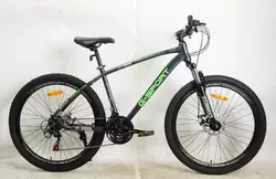 Велосипед Спортивний CORSO «G-SPORT» 26"" дюймов G-26235 (1) рама алюмінієва 17``, обладнання Shimano 21 швидкість, зібран на 75%