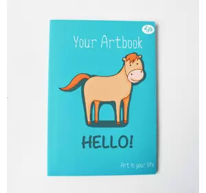 Блокнот TM Profiplan "Artbook horse", A5