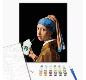 Картина за номерами: Дівчина з перловою сережкою