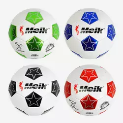 М`яч футбольний C 56001 (50) 4 види, вага 310-330 грамів, м`який PVC, гумовий балон, розмір №5