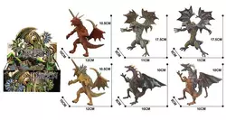 Набір динозаврів Q 9899-411 (24/2) ЦІНА ЗА 1 ШТУКУ В БЛОЦІ [Коробка]