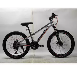 Велосипед Спортивний Corso 24"" дюймів «Concept» CP-24902 (1) рама алюмінієва 11’’, обладнання Shimano, 21 швидкість, зібран на 75%