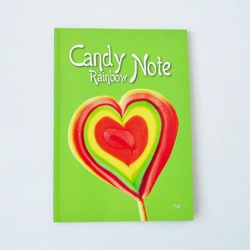 Блокнот TM Profiplan Artbook rainbow "Candy" green, А5
