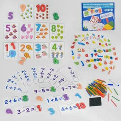Дерев'яна гра 2в1 Алфавіт та Математика M 43719 (24) англійський алфавіт, в коробці