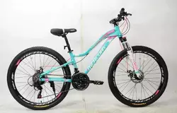 Велосипед Спортивний CORSO «Mercury» 26"" дюймов MR-26150 (1) рама алюмінієва 13``, обладнання Shimano 21 швидкість, зібран на 75%