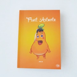 Блокнот TM Profiplan "Fruit artnote"Jolie" papaya, В6