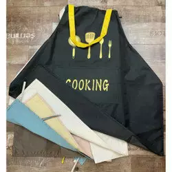 Фартух тканинний з кишенею "Cooking" 67*70см., R89151