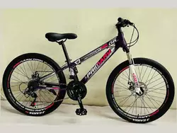 Велосипед Спортивний Corso «Primary» 24"" дюймів PRM-24693 (1) рама сталева 11``, обладнання Saiguan 21 швидкість, зібран на 75%