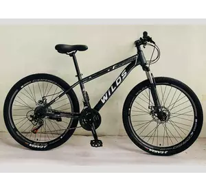 Велосипед Спортивний Corso «WILDS» 26"" дюймів WL-26682 (1) рама сталева 15’’, перемикачі Saiguan, 21 швидкість, зібран на 75%
