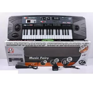 Синтезатор MQ 805 USB (18/2) 37 клавіш, мікрофон, запис звуку, звукові ефекти, стілець, у коробці