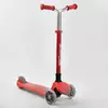 Самокат триколісний Y-00325 (4) Best Scooter, ЧЕРВОНИЙ, складне алюмінієве кермо, 4 колеса PU зі світлом, d = 12 см Самокат триколісний Y-00325 (4) Best Scooter, ЧЕРВОНИЙ, складне алюмінієве кермо, 4 колеса PU зі світлом, d = 12 см