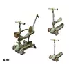 Самокат 5 в 1 Dinosaur 8103 Оливковый с Бортиком, Подсветкой и Музыкой Самокат 5 в 1 Dinosaur 8103 Оливковый с Бортиком, Подсветкой и Музыкой