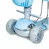 Самокат Scooter Smart 5 в 1 голубой с бортиком