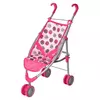 Візок 9628 для ляльки, мет., прогулянковий, ремені безпеки, подвійні колеса, 27-63-8 см. Візок 9628 для ляльки, мет., прогулянковий, ремені безпеки, подвійні колеса, 27-63-8 см.