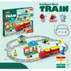 Конструктор-залізниця 5451 (6/2) 81 деталь, підсвічування, звук, в коробці Конструктор-залізниця 5451 (6/2) 81 деталь, підсвічування, звук, в коробці