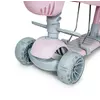 Самокат Scooter Smart 5 в 1 пастельно-розовый с бортиком Самокат Scooter Smart 5 в 1 пастельно-розовый с бортиком