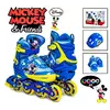 Комплект роликов Disney Mickey Mouse р34-37 Все колеса светятся