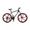 Велосипед 26д. T26BLADE 26.2B (1шт)алюм.рама 19",Shimano 21SP,касета,алюм.DB,магн.диск,чорно-червоний