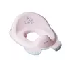Туалетне сидіння "Зайчики" з гумками протиковзними (Світло-рожевий)