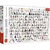 Пазли - (1000 елм.) - "208 котів" / Trefl Пазли - (1000 елм.) - "208 котів" / Trefl