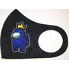 Маска Pitta Print M Among Us Blue D. King Black Маска Pitta Print M Among Us Blue D. King Black
