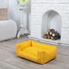 Лежанка для собаки Класик желтая L - 90 x 60