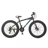 Велосипед 26 д. EB26POWER 1.0 S26.5 сталь.рама17", Shimano21SP, ал.DB, ал.обід, 26*4.0, чорно-синій. Велосипед 26 д. EB26POWER 1.0 S26.5 сталь.рама17", Shimano21SP, ал.DB, ал.обід, 26*4.0, чорно-синій.