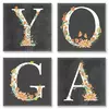 СН118 Набір для розпису за номерами. YOGA лофт 18*18 см*4 шт. СН118 Набір для розпису за номерами. YOGA лофт 18*18 см*4 шт.