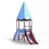Детский комплекс Ракета (горка 0,6 м) Kidigo Детский комплекс Ракета (горка 0,6 м) Kidigo