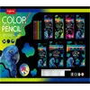 Акварельні олівці C 61979 (240) 4 види, 12 кольорів, пезлик, в коробці, ВИДАЄТЬСЯ ТІЛЬКИ МІКС ВИДІВ