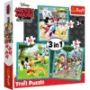 Пазли - (3в1) - "Мікі Маус з друзями" / Дісней Мікі Маус/Trefl Пазли - (3в1) - "Мікі Маус з друзями" / Дісней Мікі Маус/Trefl