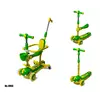 Самокат 5 в 1 Dinosaur 8103 Зелёный с Бортиком, Подсветкой и Музыкой Самокат 5 в 1 Dinosaur 8103 Зелёный с Бортиком, Подсветкой и Музыкой