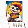 Картина за номерами: Котик Художник ©Маріанна Пащук 40х50 Картина за номерами: Котик Художник ©Маріанна Пащук 40х50